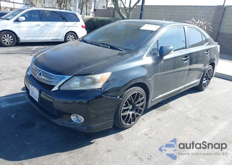 2010 Lexus Hs 250H Premium z USA, uszkodzony, nr VIN JTHBB1BA7A2015307